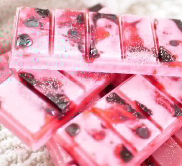 fondants Pomme d'Amour bougie artisanale