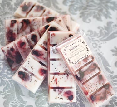 fondants chocolat chaud bougie artisanale bloodybloom