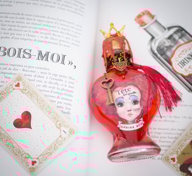 Reine de Cœur Alice au pays des merveilles potion collection 