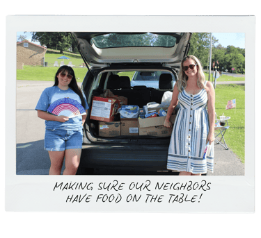 Laura McHugh helping local food drive to help Marshall County Families in need, candidate in KY