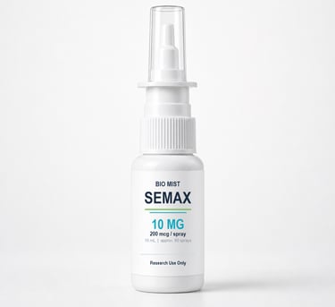 Bio Mist Semax 10 mg research spray bottle