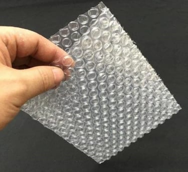 Burbuļplēves maisiņi elektronikas un trausliem produktiem