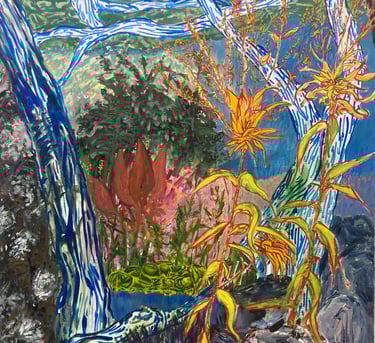 contemporary landscape painting