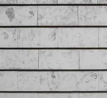 A decorative Stamped wall that was sealed and coated for protection