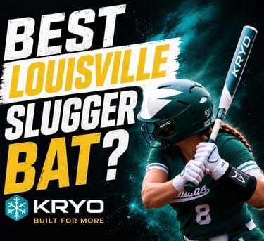 Louisville Slugger Kryo & Kryo Thundernight Fastpitch Softball Bat