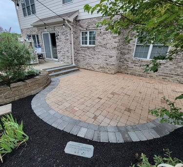 Hendricks County custom paver patios