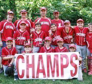 cheshire reds champs team