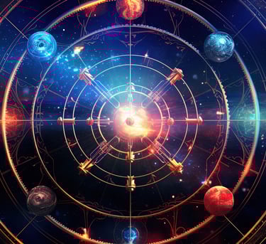 loot treasure map constellation star sun
