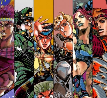 JoJo's Bizarre Adventure Raw Clips