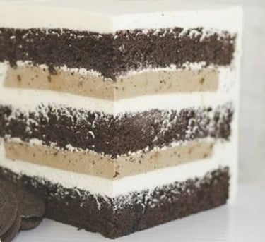 a cake with cookies and ore ore ore ore ore ore ore ore ore ore ore