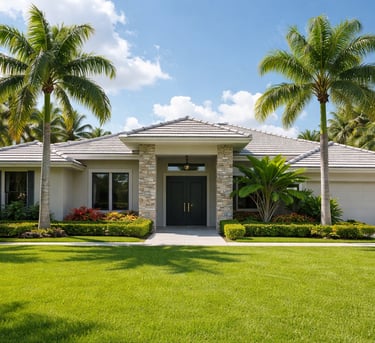 Inviting residential front entry for contacting The Plant Lady