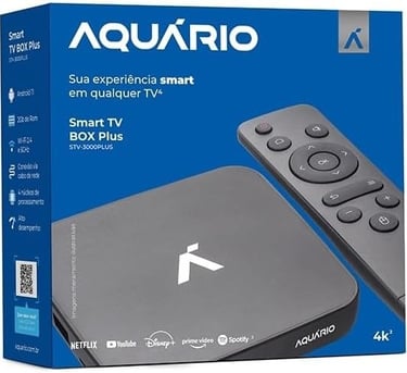 RECEPTOR SMART TV BOX 4K 16GB - STV-3000 PLUS