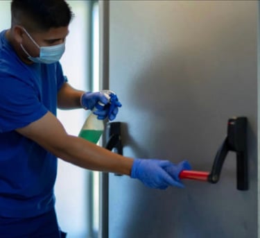 High touch point sanitation