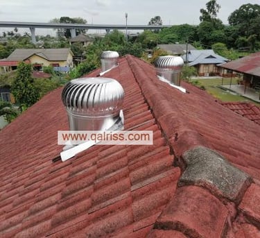Roof Top Turbine Ventilator sesuai bagi rumah
