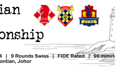 Malaysian Chess Championship 2024. Catur Malaysia. Johor Chess. 