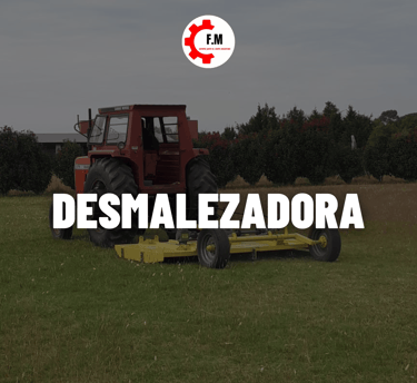 Desmalezadora fabricado por FM METALURGICA