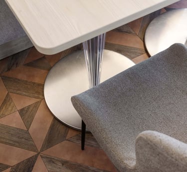 Gatsby Square dizaino fragmentas