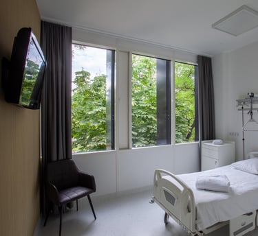 sienu apdaila medicinos istaigoms