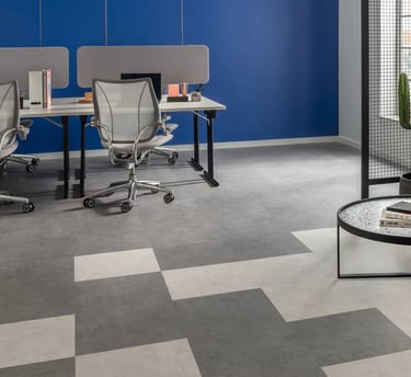 LVT grinu danga