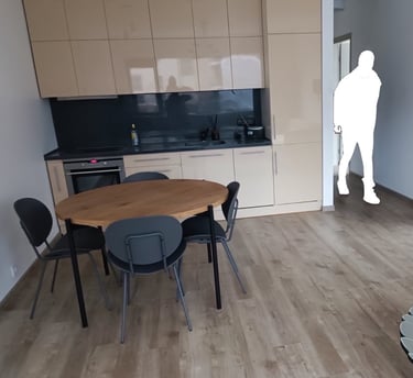 vinilo grindys su užraktu