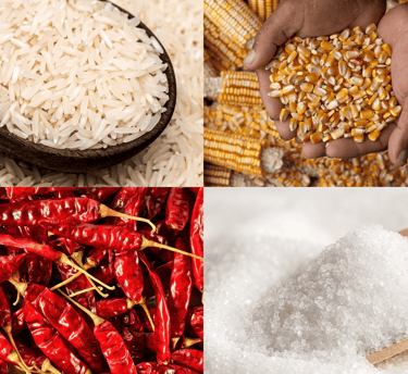 Rice, Chili, Maize, Sugar Photo - WEARE OCEAN EXPORT