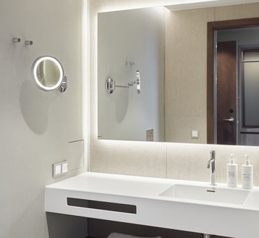 Vinilinė sienų danga WC