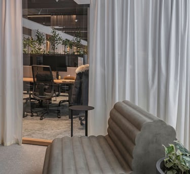 Elara+print dieninės akustinės užuolaidos