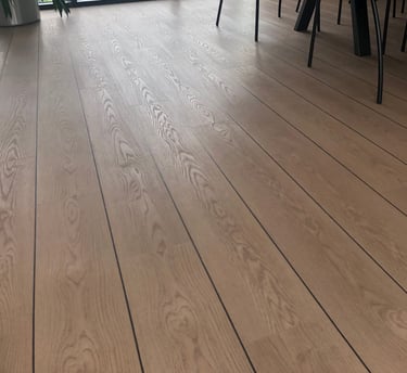 Barrel Oak vinilines grindys su intarpais
