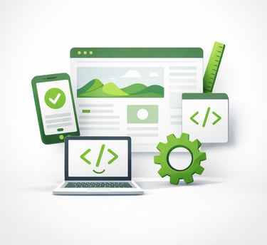 Pour concevoir une présence en ligne efficace, compréhensible par vos clients et pensée pour valoris