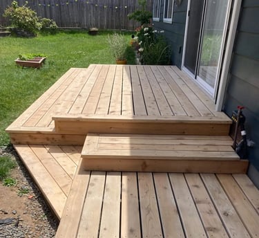 unfurnished wooden stairs