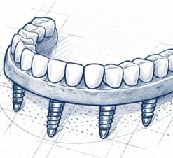 Prótese protocolo fixa sobre implantes dentários em Goiânia
