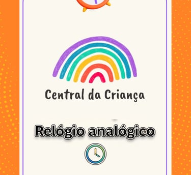 atividade pedagógica digital que auxiliam na aprendizagem de horas através do relógio analógico
