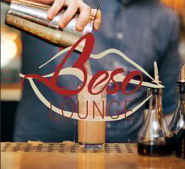 beso lounge branding package