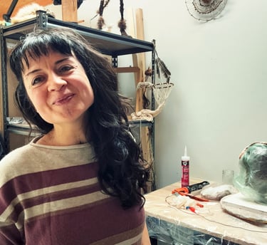In my art studio