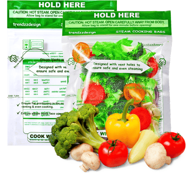microwave steam cooking bags