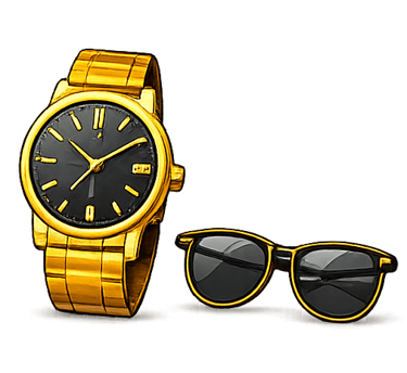 Luxury accessories spreadsheet category