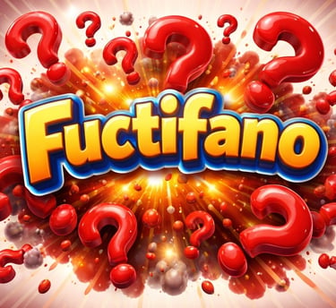Fuctifano Red Question Marks Jigsaw Puzzle