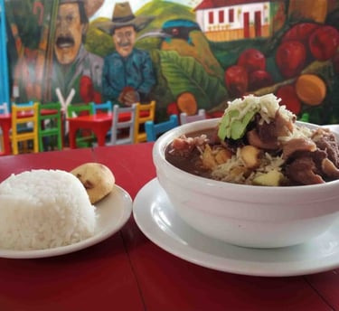 Frijolada en el Balcón Antioqueño Quimbaya Quindío