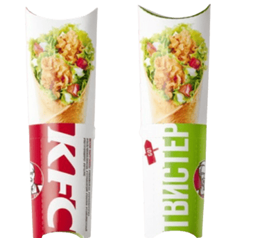 Wrapper. Wrapper for restaurant 