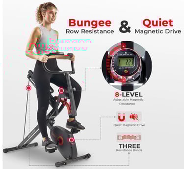 Row and Ride exercise machine