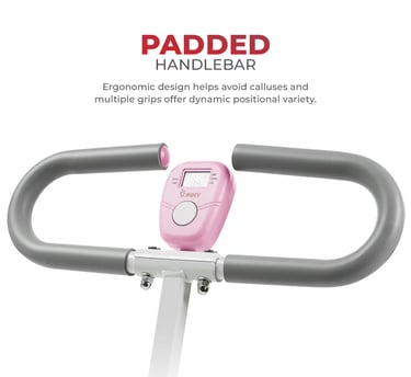 Row and ride exercise machine