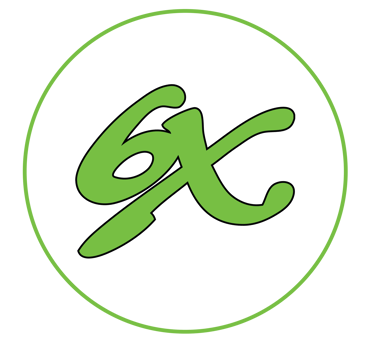 6x training logo