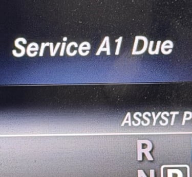 Mercedes Service A due