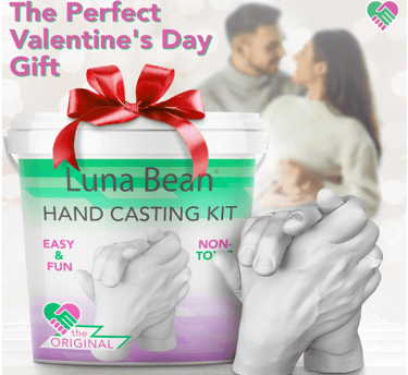Luna Bean Hand Casting Kit - Unique Couples Gifts