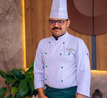 Anishek Menon Ayurvedic chef at Sankhya Yoga & Wellness team
