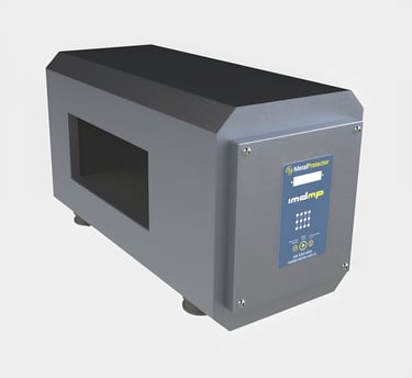 detector de metais industrial túnel