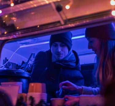 Vincent oftewel Vinkent Peppie & Koffie Foodtruck Groningen
