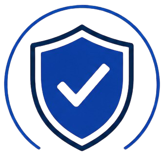 Quality Assurance icon featuring a shield and checkmark, representing the certified testing standards.