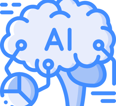 a brain map of a brain with a brain and a clock
