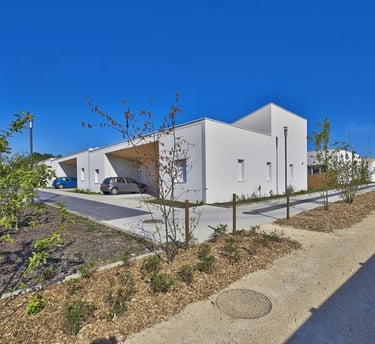bâtiment neuf logement sociaux sainte eulalie gironde